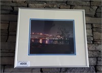 Bluewater Bridge Picture Print 15 1/4" L X 13