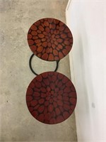 Modern Side Tables Lot of 2 Pier 1 Imports