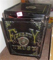 Iron Fidelity Trust Safe Salesman Sample