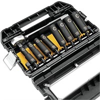 DEWALT Impact Socket Set, SAE, 1/2-Inch, 10-Piece