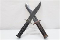 US Ontario Knife 12”, Blade 7” & A US Robescn