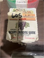 Scuprernong wine cards