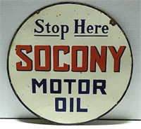 DSP Secony Motor Oil Sign