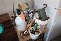 Large lot of Hand Tools; hammers, screwdrivers,