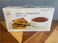 Inspired Home Soup & Sandwich Serving Set