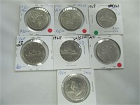 $1 CDN COINS 1871-1984