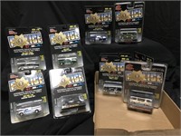 10 Different 1/64 Scale Squad Cars
