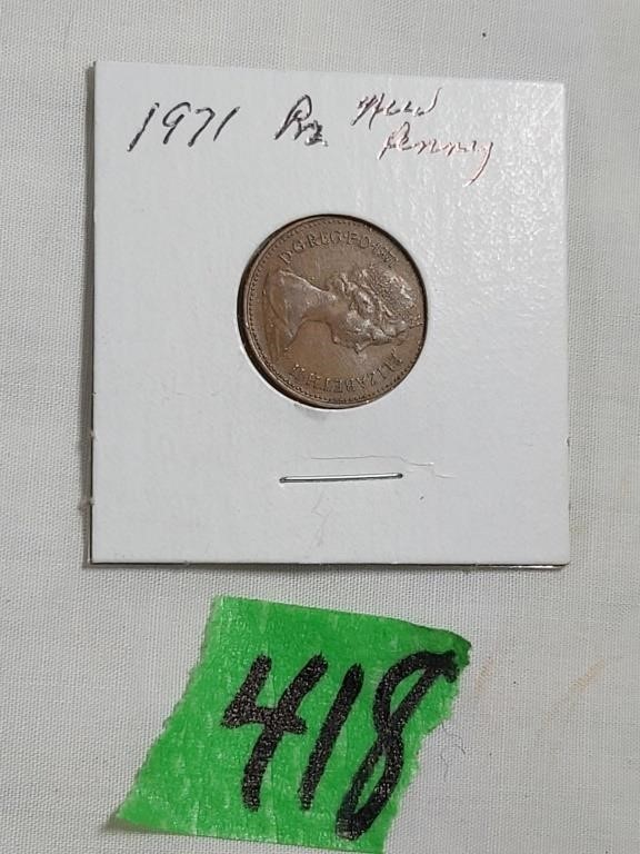 1971 British new penny