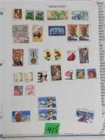 Binder World Wide stamps