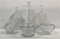 Selection of Crystal Compotes & Bowls