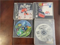 4 PLAYSTATION VIDEO GAMES