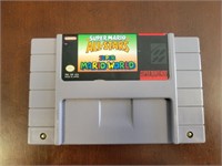 SUPER NES SUPER MARIO ALLSTAR/MARIOWORLD V ID GAME