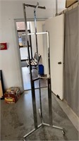 78in Industrial Clothes Rack