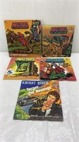 Vintage He-Man books and Knight Rider