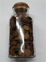 Approx. 6 1/2 Pounds of Wheat Cents
