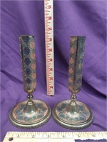Antique Kinco England Candle Stick Holders