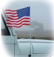 Qty of 30 - 12X18 Antenna Flags