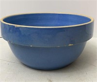 10in Blue Crock Bowl