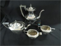 Birks sterling silver tea set, 58 oz.