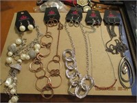 Paparazzi Earrings & Necklace Sets w/Tags-5ct