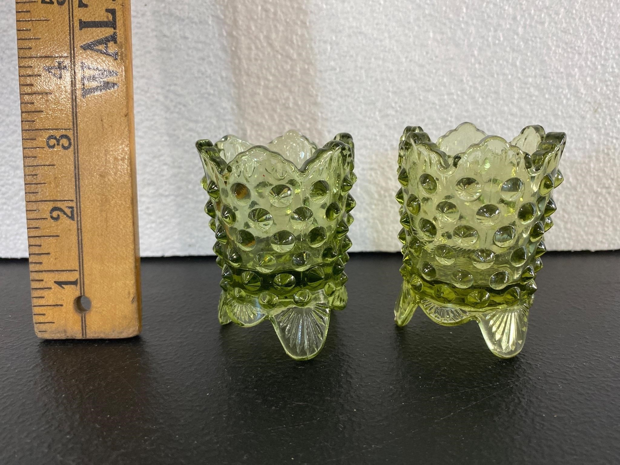 Hobnail Toothpick Holders