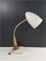 MCM Conical Electric Desk Lamp, crack in