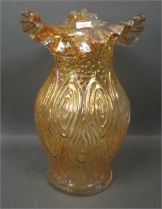 M'Burg Marigold Mitered Ovals Vase