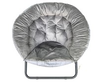 Grey Saucer Chair *pre-owned*