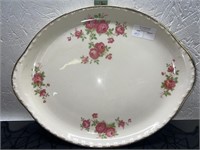 Vintage Crooksville China Platter 15