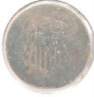 1864  2 Cent Coin