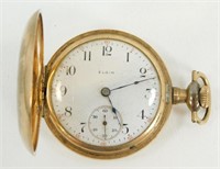 Antique Elgin Large 18S 15 Jewel Pocket Watch