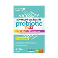 3PACKS/ 08-2024 Genuine Health Advanced Gut Healt