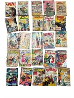 25 vintage 1960's comic books