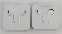 2 Pairs of OEM Apple 8 Pin Brand New Headphones