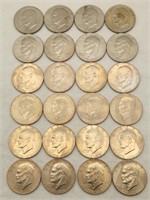 1971-76 Eisenhower Dollars (24)