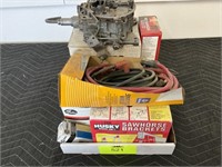 Rochester Quadrajet Carburetor + Spark Plug Wires
