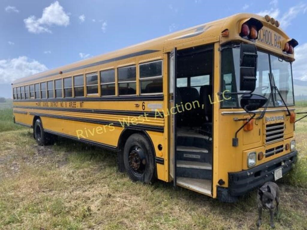 2000 Bluebird school bus