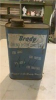 Vintage Brady Cooling System Conditioner Can