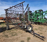 Fuerst 30ft Drag Harrow-Hydraulic Lift-Manual Fold