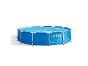 Intex 12 Ft. X 30 in. Metal Frame 1718 Gal. Cap...