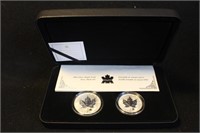 2004 Canada Maple Leaf 5 Coin Silver Set