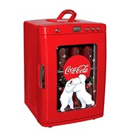 Koolatron Coca-Cola Beverage Display Mini Fridge,