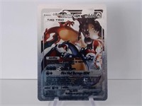 Pokemon Card Rare Silver Charizard GX Trio