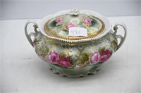 Hand Painted Piece of Victorian Porcelain