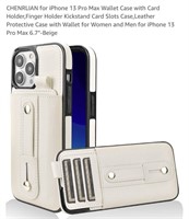 CHENRLIAN for iPhone 13 Pro Max Wallet Case