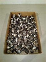 Flat of 1 1/4" Stainless Hose Clamps