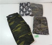 Qty of 4 Leggings, new , one size