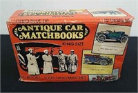 Vintage Ohio blue tip antique car matchbooks,