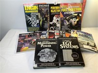 Assorted Magazines & Engine Manuals