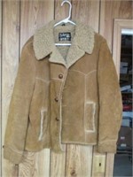 Vintage Sears Leather Shop Leather Jacket w/